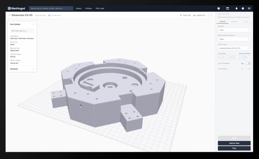 Eiger, il software di slicing di Markforged, é disponibile per tutte le stampanti Markforged | 3D Company